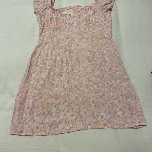 Floral Peach Dress